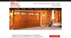 Desktop Screenshot of doordoctor.ca