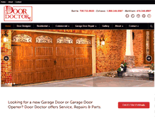 Tablet Screenshot of doordoctor.ca